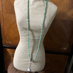 Precious stone necklace